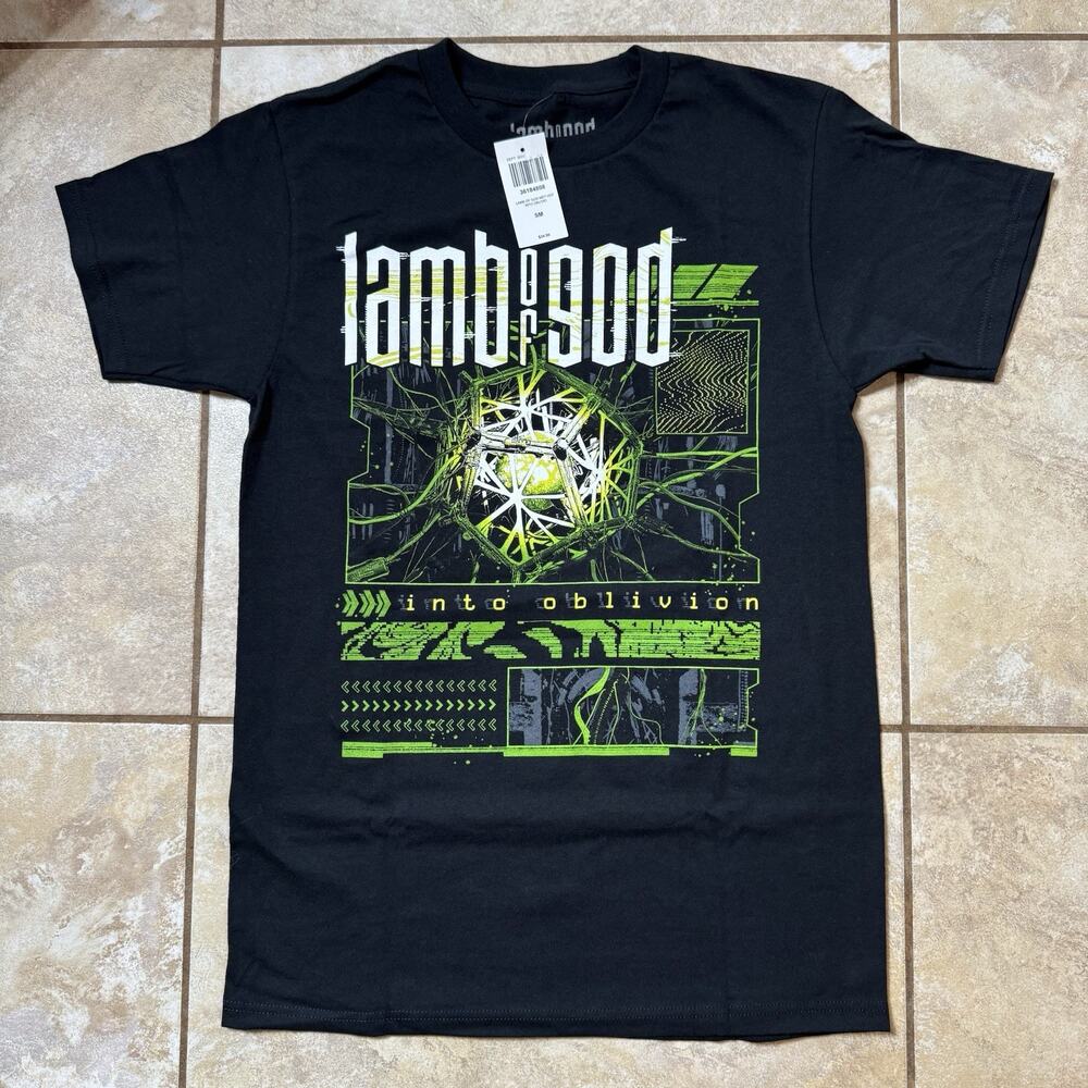 Lamb Of God Into Oblivion T-Shirt Size SMALL New With Tags